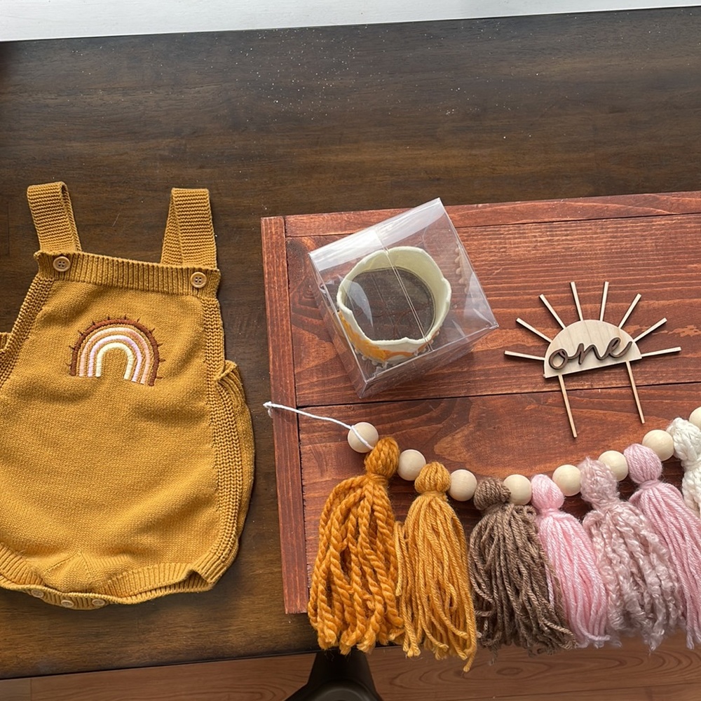 Boho 1st Birthday Bundle